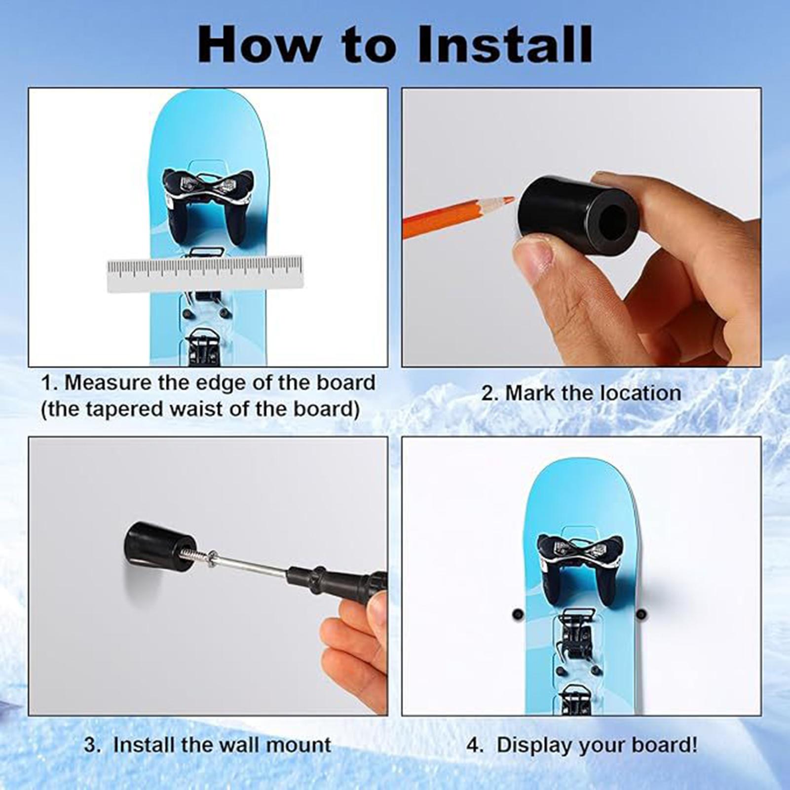 Ski Wall Mount Vertical Snowbo - đánh giá và giá Sports Equipment Shop