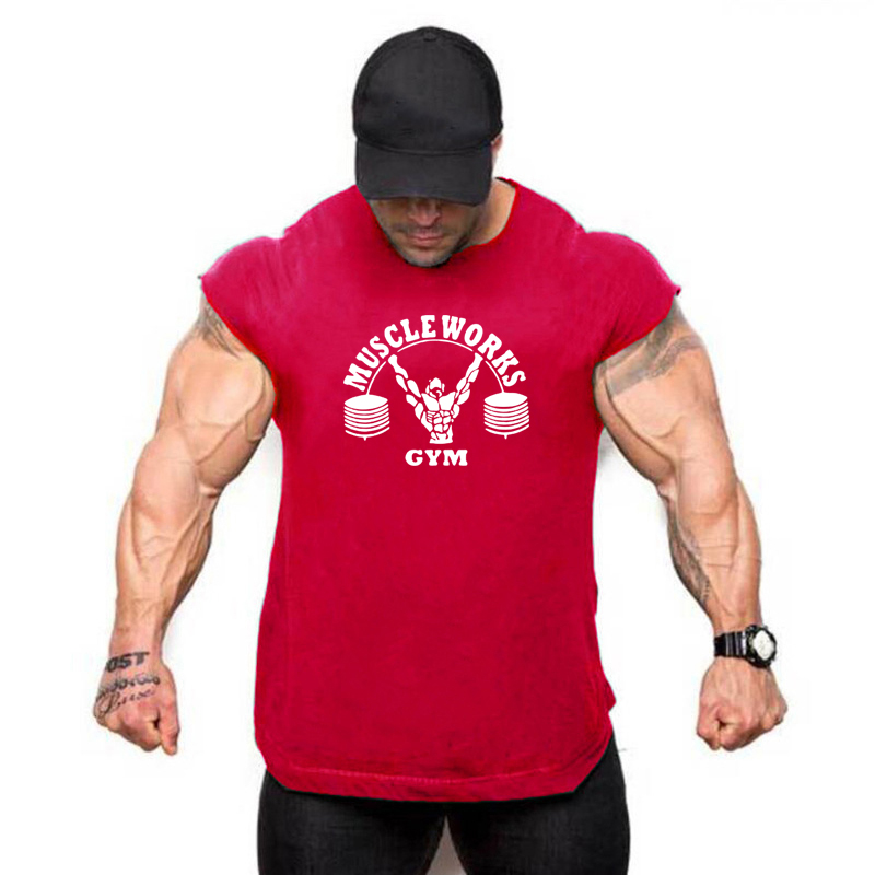 New Summer Brand Vest Cotton G - đánh giá và giá Sports Equipment Shop