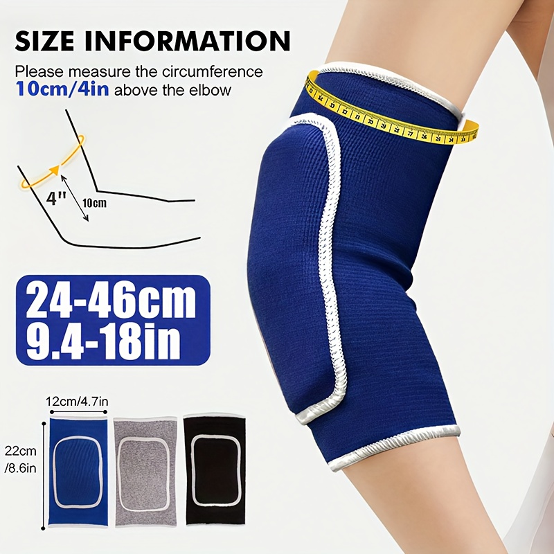 1pair Elastic Elbow Pads Thick - đánh giá và giá Volleyball Knee Pad