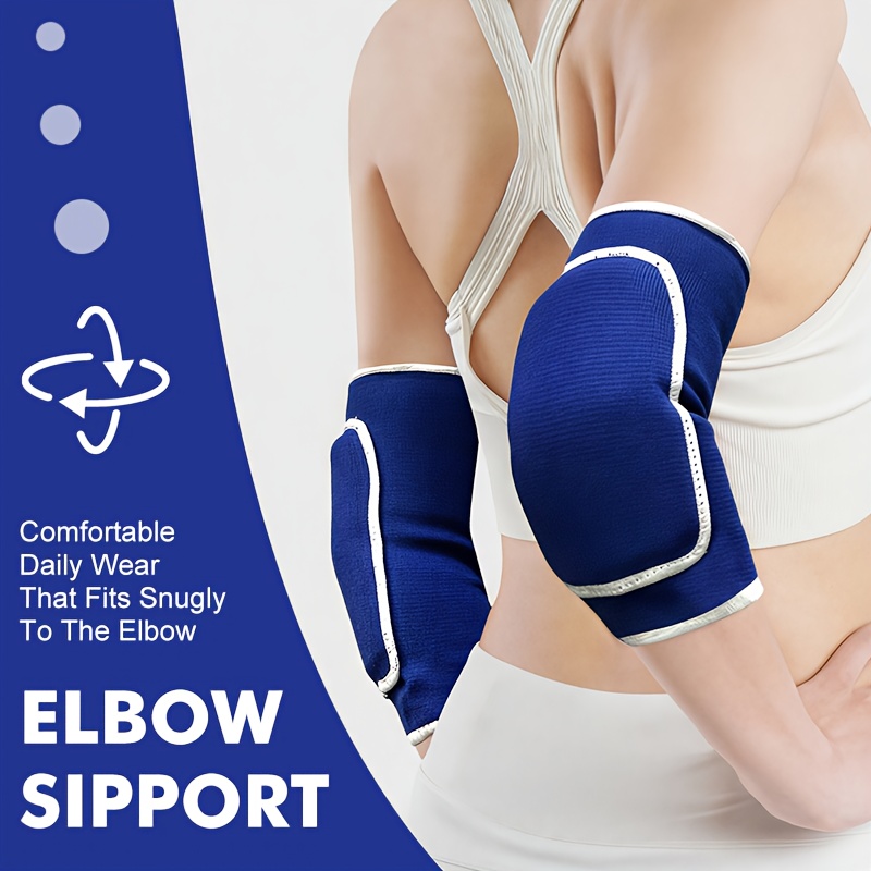 1pair Elastic Elbow Pads Thick - đánh giá và giá Volleyball Knee Pad