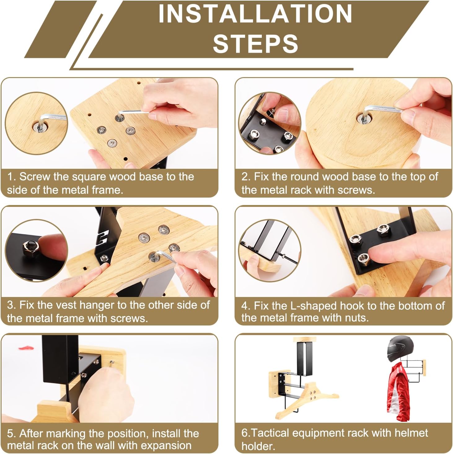 ​Motorcycle Helmet Holder Wall - đánh giá và giá Sports Equipment Rack