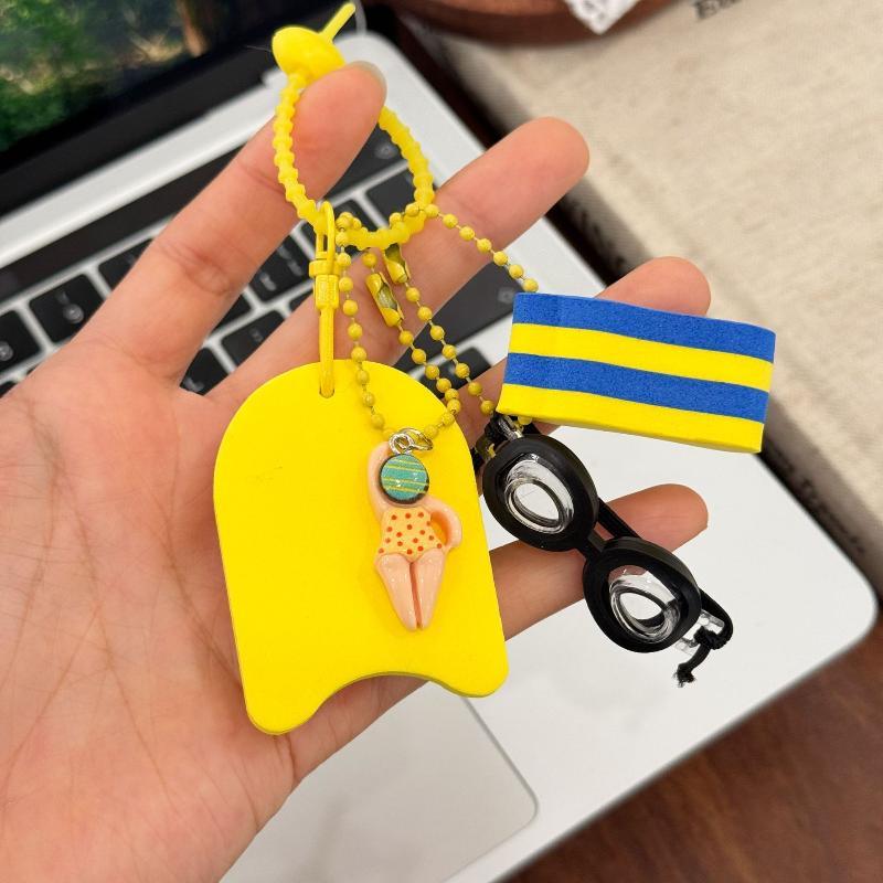 (N) Keychain Swim Themed Keych - đánh giá và giá Swimming Kickboard