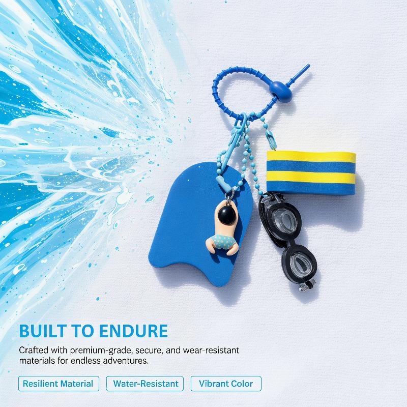 (N) Keychain Swim Themed Keych - đánh giá và giá Swimming Kickboard