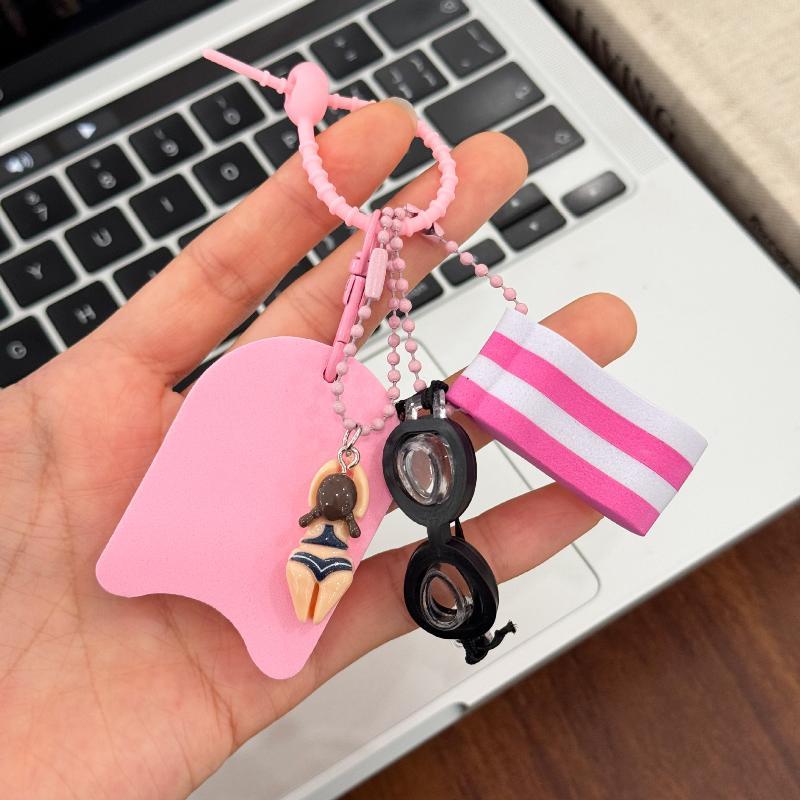 (N) Keychain Swim Themed Keych - đánh giá và giá Swimming Kickboard