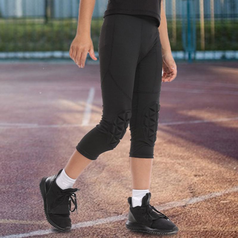 Youth Boys Capri Pants with Kn - đánh giá và giá Volleyball Knee Pad